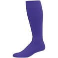 thumbnail image 1 of (Price/each)Augusta Sportswear 6006 Intermediate Elite Multi-Sport Sock-Purple-S, 1 of 1