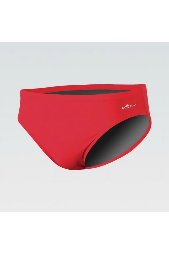 (Price/each)Dolfin 7150C - Male Racer Solid-Red-34