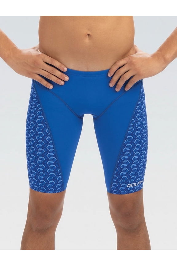 (Price/each)Dolfin 8530SLD FIRSTSTRIKE Men's Jammer Tech Suit Swimsuit-Royal-28
