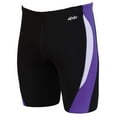 thumbnail image 1 of (Price/each)Dolfin 8974C - Male Jammer Color Block-Black/Purple/White-36, 1 of 4