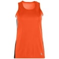 thumbnail image 1 of (Price/each)Holloway 221040 Vertical Singlet-Orange/Black/Whi-S, 1 of 4