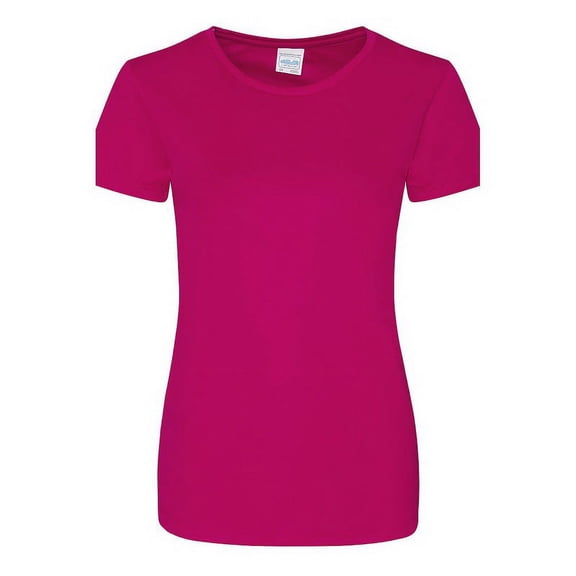 (Price/each)Just Cool By Awdis JCA005 Ladies Cool T-Hot Pink-L