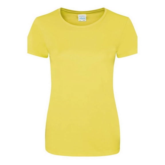 (Price/each)Just Cool By Awdis JCA005 Ladies Cool T-Sun Yellow-XXL