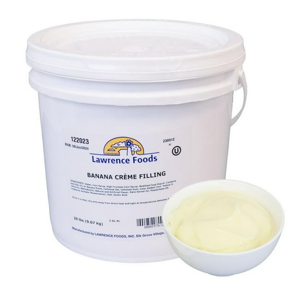 (Price/each)Lawrence Banana Crme Filling 20lb, 181205