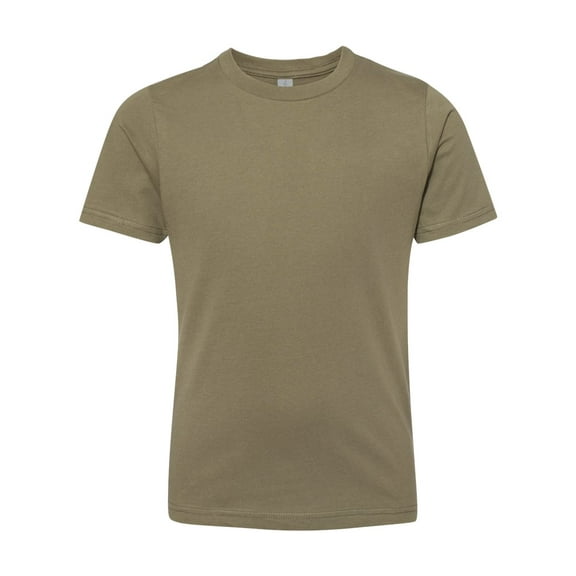 (Price/each)Next Level 3310 4.3oz Boys Premium T-Shirt-Military Green-YL