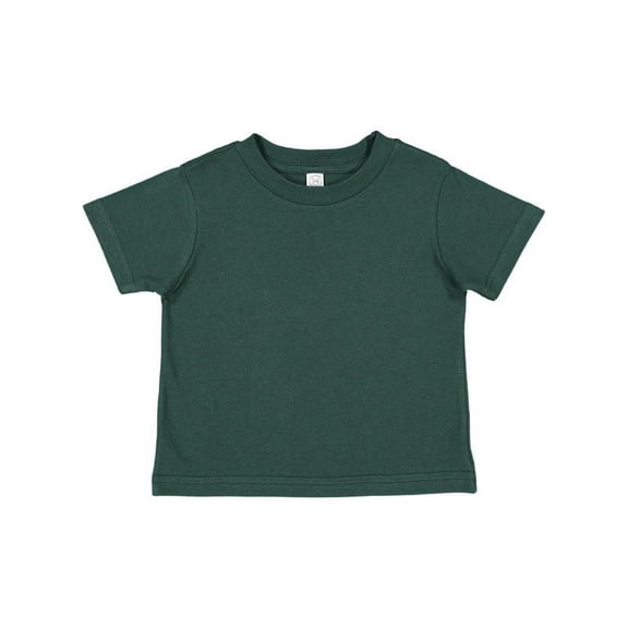 (Price/each)Rabbit Skins 3322 Infant Fine Jersey T-Shirt-Forest-18M