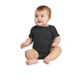 thumbnail image 1 of (Price/each)Rabbit Skins 4400 Infant Lap Shoulder Bodysuit-Black-18M, 1 of 3