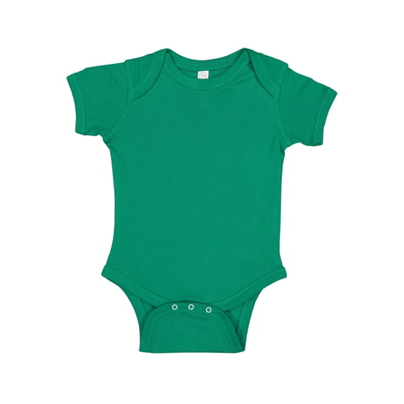 (Price/each)Rabbit Skins 4424 Infant Fine Jersey Bodysuit-Kelly-24M