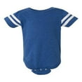 thumbnail image 1 of (Price/each)Rabbit Skins 4437 Infant Football Bodysuit-Vn Royal/Bd White-12M, 1 of 4