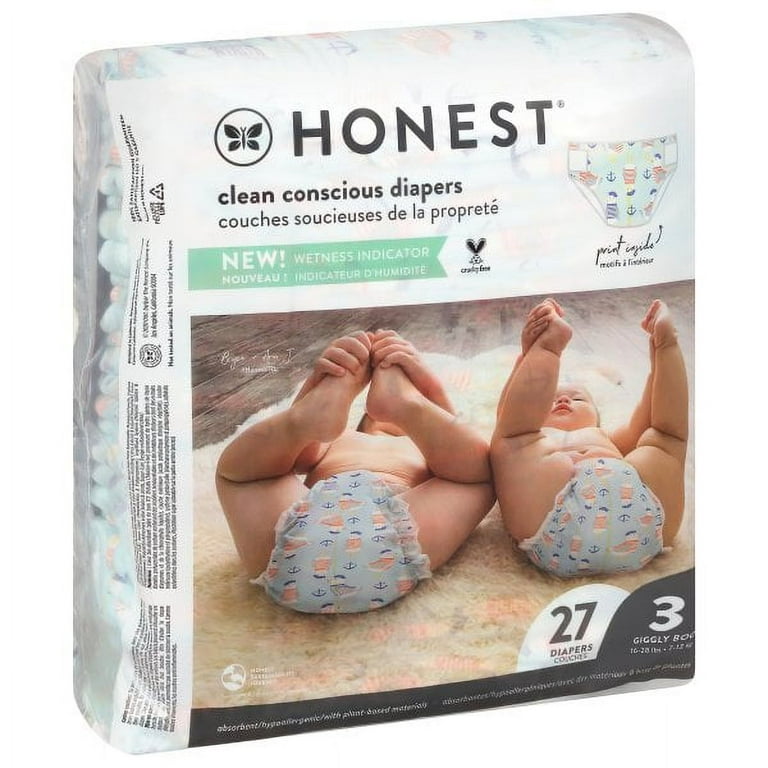 HONEST 紙おむつ サイズ3 (27枚入り×3個) HONEST 紙おむつ サイズ3 (27枚入り×3個) HONEST 紙おむつ