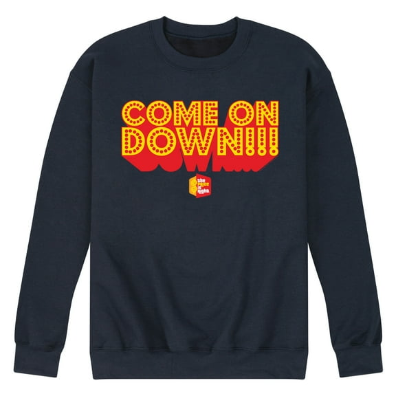 Price is Right - Come On Down - Men's Crew Fleece Sweatshirt
