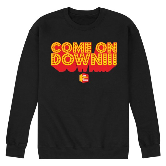 Price is Right - Come On Down Men's Graphic Fleece Sweatshirt