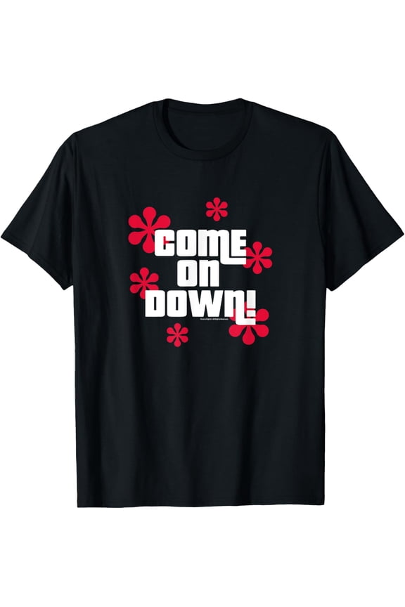 Price is Right - Come On Down! T-Shirt men and women can wear, black, white, gifts