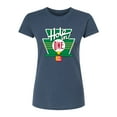 thumbnail image 1 of Price is Right - HOLE IN ONE  - Juniors Fitted Short Sleeve Graphic T-shirt, 1 of 4