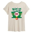 thumbnail image 1 of Price is Right - HOLE IN ONE  - Womens Oversized Graphic T-shirt, 1 of 4