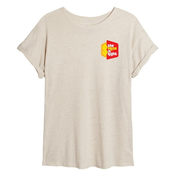 Price is Right - PRICE IS RIGHT GAMES  - Womens Oversized Graphic T-shirt