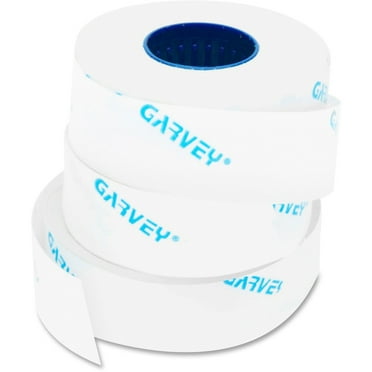 Pricemarker Labels, 0.44 X 0.81, White, 1,200/roll, 3 Rolls/box | Bundle of 5 Boxes