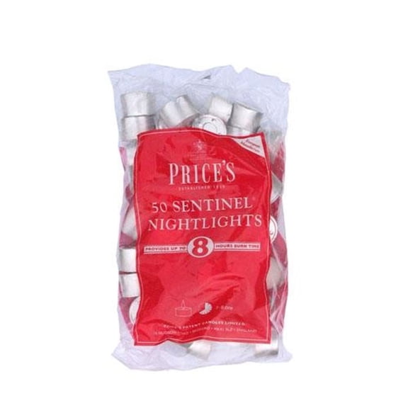 Prices Candles Sentinel Nightlights (Pack of 50)