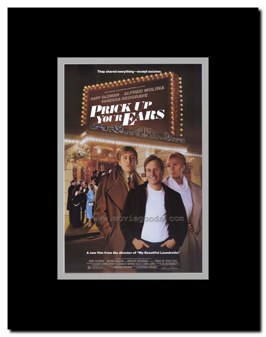 Prick Up Your Ears Framed Movie Poster