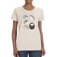 thumbnail image 1 of Prickle Pals Ii T-Shirt Women -June Erica Vess Designs, Female Large, 1 of 4