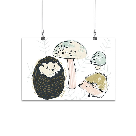 Prickle Pals Poster - June Erica Vess Designs,