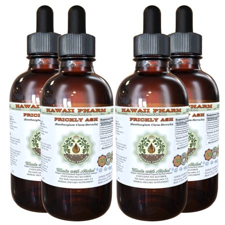 Prickly Alcohol-Free Liquid Extract, Prickly (Zanthoxylum Clava-herculis) Dried Glycerite 4x4