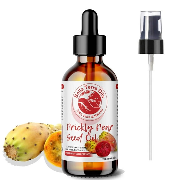 Prickly Pear Seed Oil: Cold-Pressed, Luxurious, Ideal for Skin, Hair Care