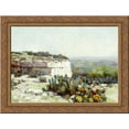 thumbnail image 1 of Prickly Pear in Blossom 24x20 Gold Ornate Wood Framed Canvas Art by Onderdonk, Robert Julian, 1 of 2