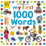 Priddy Learning My First 1000 Words A Photographic Catalog of Babys First Words, Hardcover