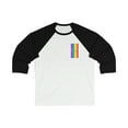 thumbnail image 1 of Pride 2023 Unisex 34 Sleeve Baseball Tee by Artist A.Melo, 1 of 2