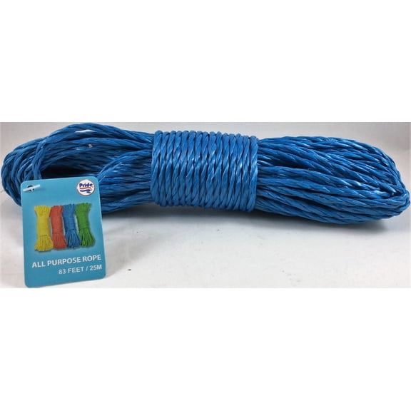 Pride 83 feet All Purpose Rope (Blue)