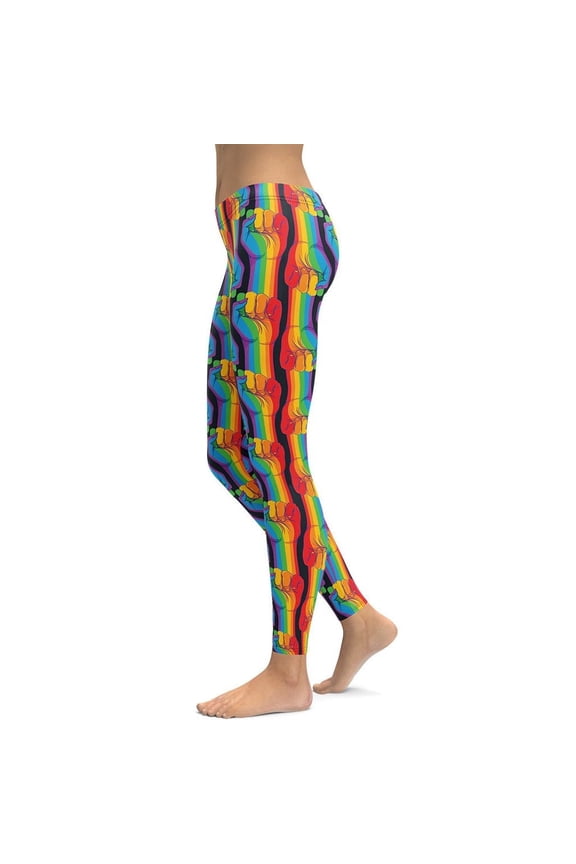 Pride Activist Leggings Size: XL for Women | FIERCEPULSE