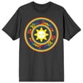 thumbnail image 1 of Pride Be Kind Sunshine Men's Charcoal T-shirt-XL, 1 of 4