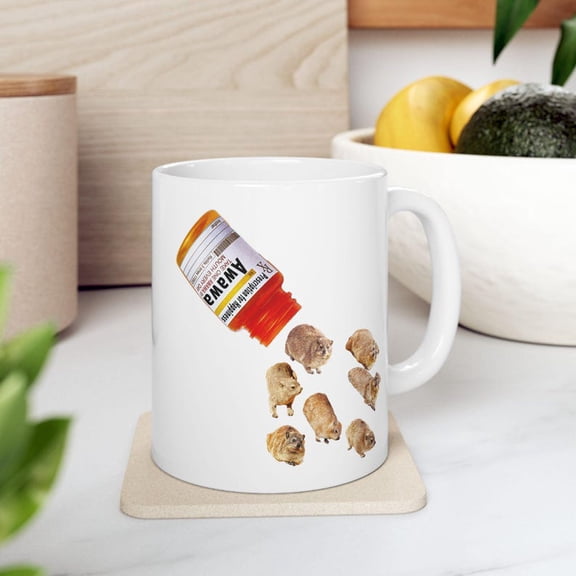 Pride Bee Coffee Mug RainB1Ow Bees, Cheerful Gift for Coffee Lovers
