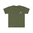 thumbnail image 1 of Pride Bull Dog Art - Unisex Softstyle T-Shirt - By A.Melo Originals, 1 of 2