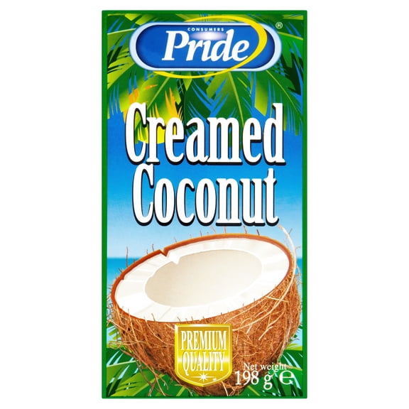 Pride Creamed Coconut 198G, Imported from Britain