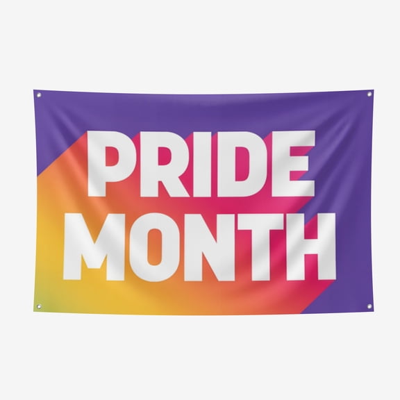 Pride Day Thickened Spring Yarns Background Cloth - Heat Transfer Printing HD non-Fading Indoor And Outdoor Wear-Resistant Decorative Cloth 51*59IN/130*150CM