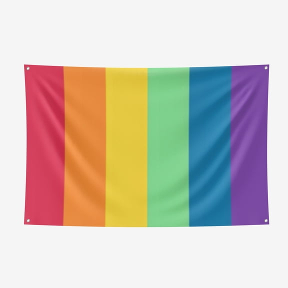 Pride Day Thickened Spring Yarns Background Cloth - Heat Transfer Printing HD non-Fading Indoor And Outdoor Wear-Resistant Decorative Cloth 51*59IN/130*150CM