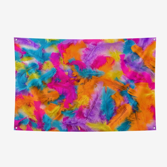 Pride Day Thickened Spring Yarns Background Cloth - Heat Transfer Printing HD non-Fading Indoor And Outdoor Wear-Resistant Decorative Cloth 51*59IN/130*150CM