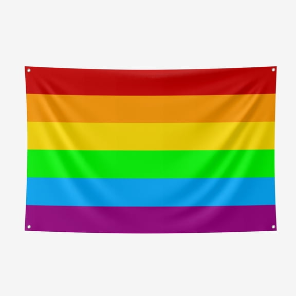 Pride Day Thickened Spring Yarns Background Cloth - Heat Transfer Printing HD non-Fading Indoor And Outdoor Wear-Resistant Decorative Cloth 51*59IN/130*150CM