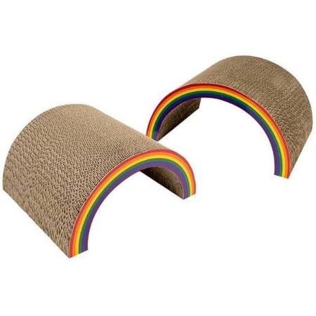 Pride Double  Cat Scratcher Toy -