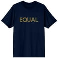 thumbnail image 1 of Pride Equal Men's Navy T-Shirt-XL, 1 of 4