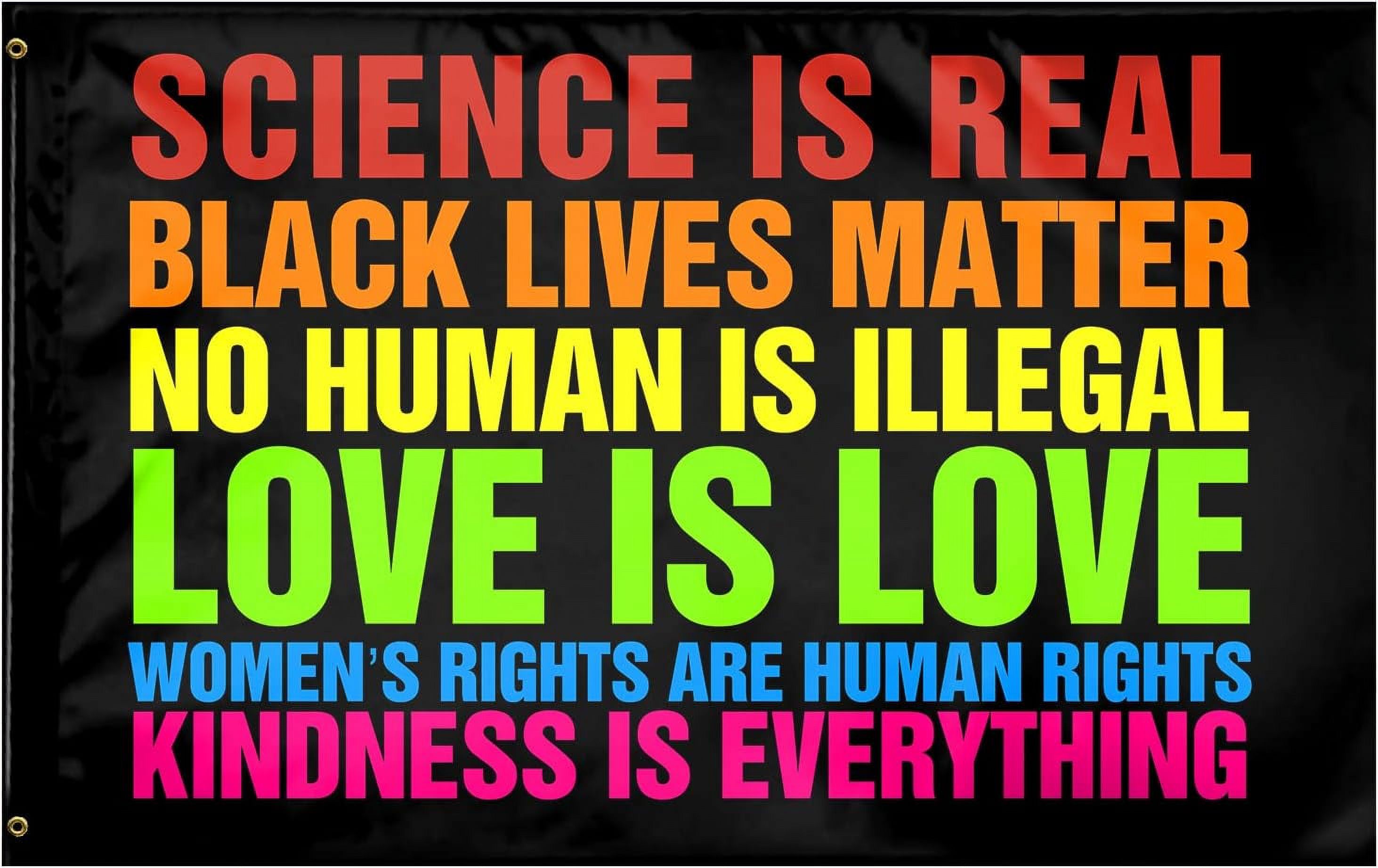 Transgender Pride Nylon Flag - 3 Ft X 5 Ft, Light Blue Pink White Stripes, Durable With Brass Grommets, USA Made - View #4