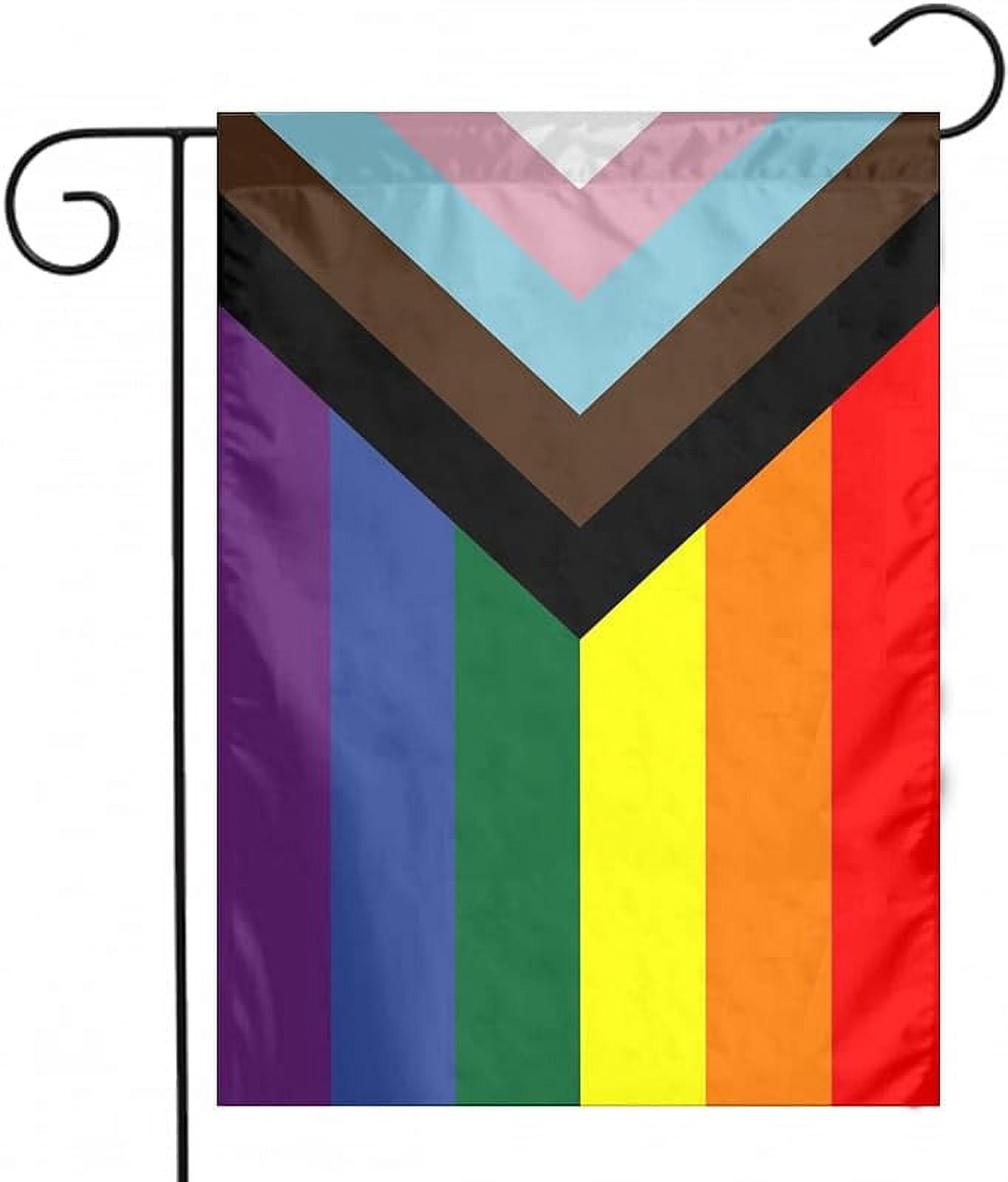 Pride Garden Flag Rainbow Lgbt Gay Pride Flag Double Sided Flags 12 X 18 Inch For Lgbtq Outdoor 2353