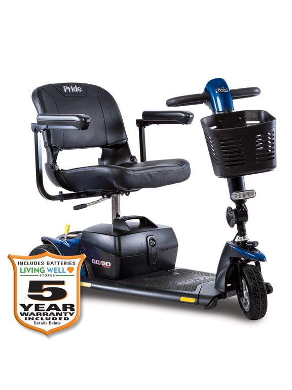 Go-Go Sport 3-Wheel Scooter with Extended Warranty