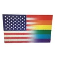 thumbnail image 1 of Pride Gone Wild 3' x 5' Polyester American Rainbow Flag, UV-Resistant Outdoor Banner, 1 of 1