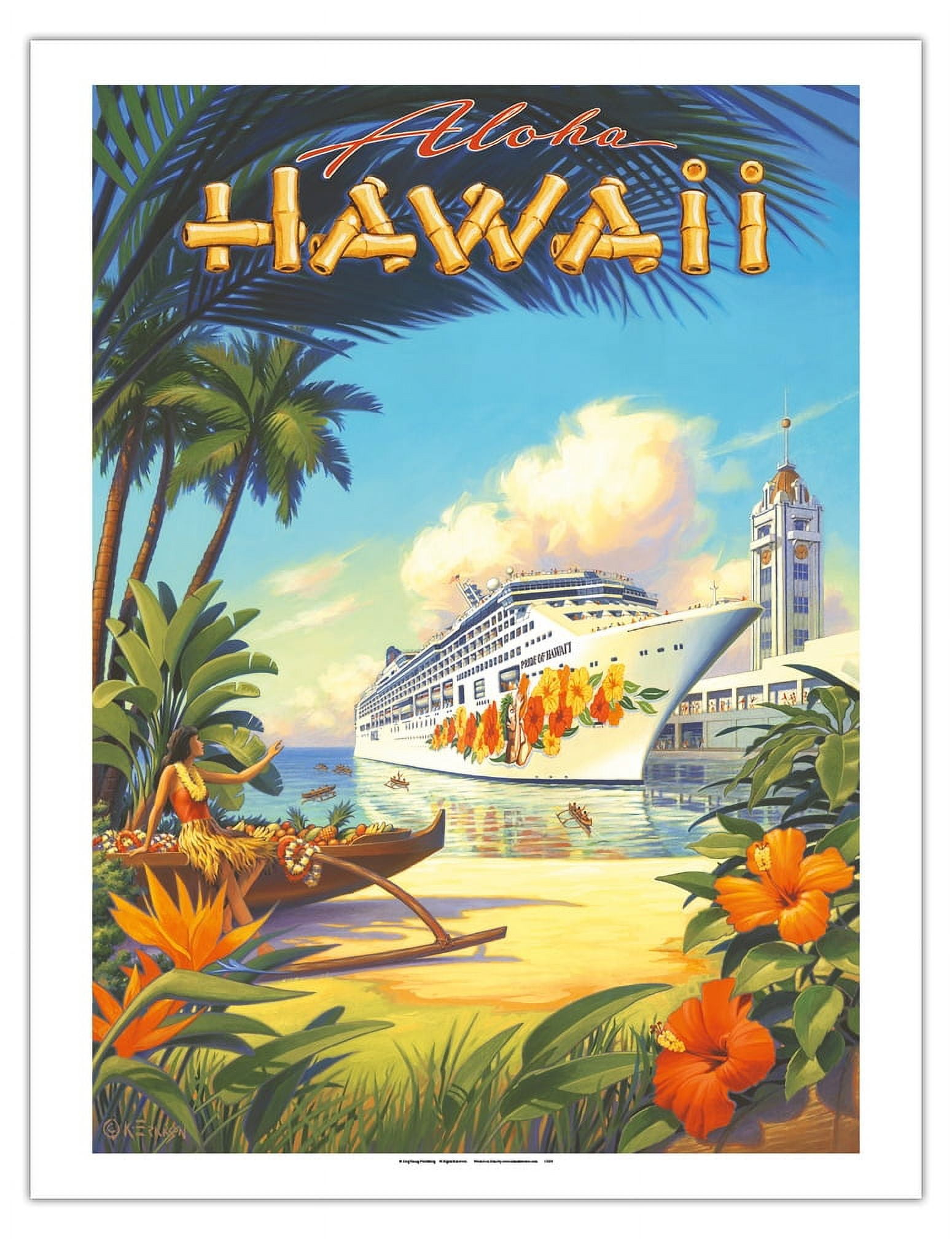 ハワイ政府観光局 ビンテージ オリジナル ポスター Hawaii Poster ハワイ政府観光局ハワイ ビンテージ オリジナルポスター（ハワイ