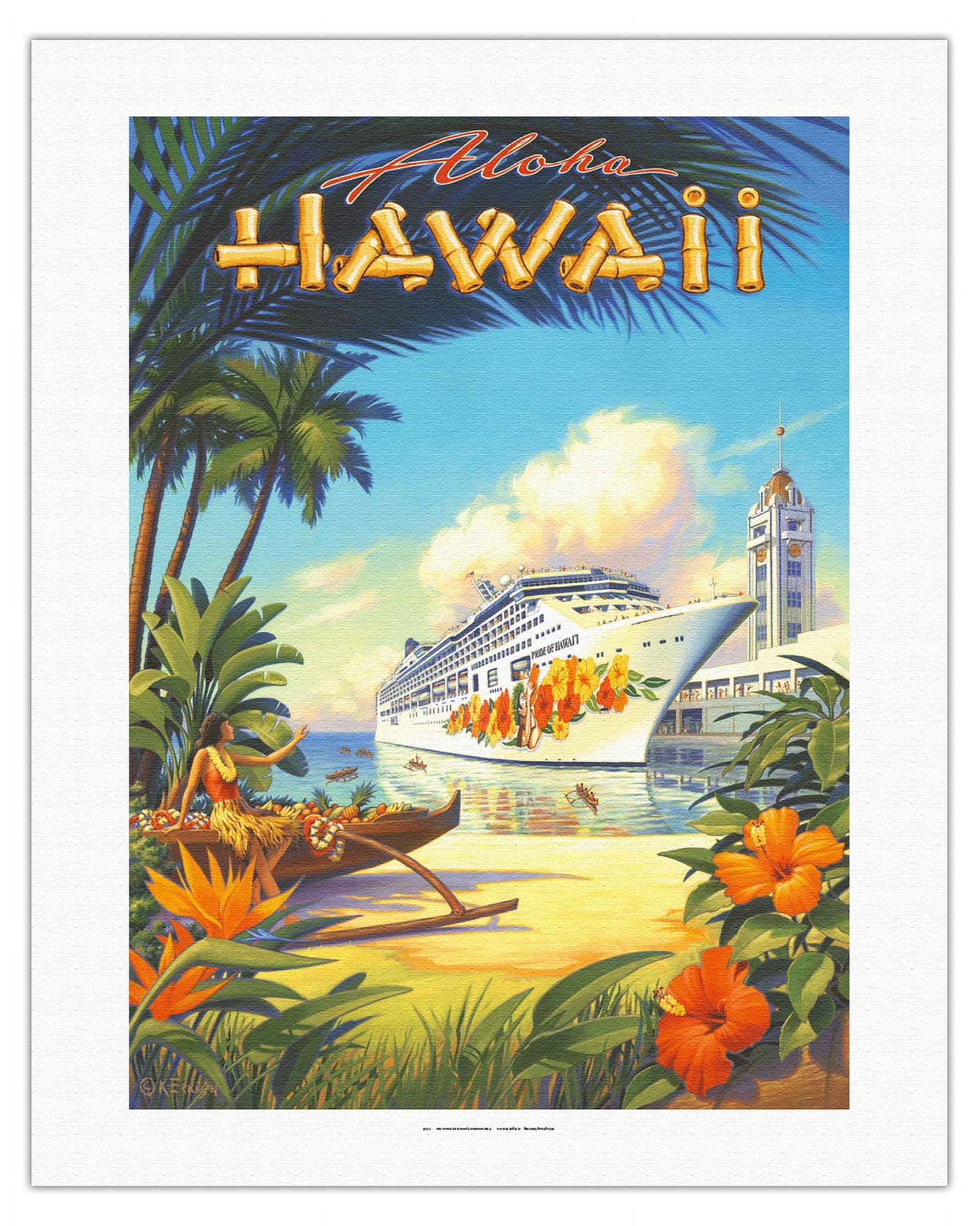 Pride of Hawaii Cruise Ship - Aloha Towers Honolulu Harbor