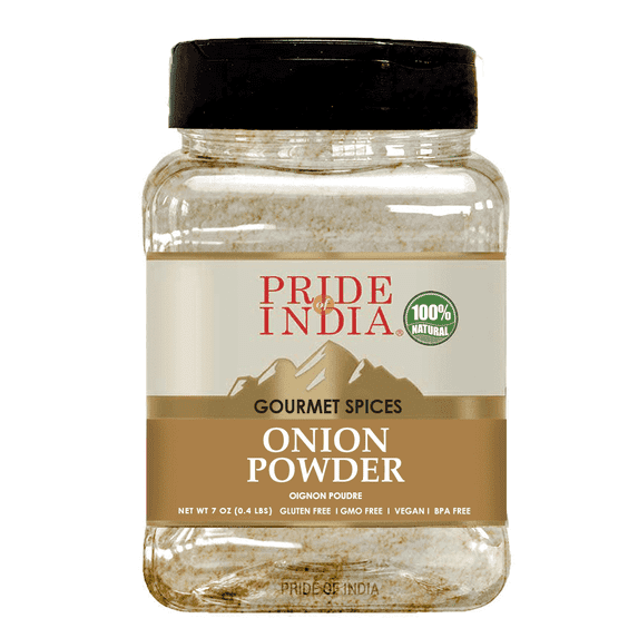 Pride of India Fine Ground Onion Powder, 6 oz
