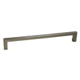 thumbnail image 1 of 9" Modern Square Cabinet Pull with 8-4/5" Center to Center Satin Nickel Finish, 1 of 1